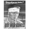 Image 1 : (WORLD WAR II PROPAGANDA POSTER): American-issued World War II propaganda poster, 22" x 28" color...