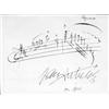 Image 1 : JAN KUBELIK: (1878 - 1967) Czech violinist and composer. Fine association A.M.Q.S. 1p. 8vo., [n.p...
