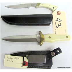 PAIR OF BOOT KNIVES