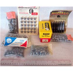 BOX LOT MUZZLE LOADING BULLETS