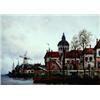 Image 1 : Hermanus II Koekkoek 1836-1909 Dutch Schiedam, Holland Watercolour Signed "Jan Van Couve...