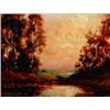 Image 1 : C.Y. Kauffman 20th Century German Afternoon Glow A pair of oils on canvas Each signed<br...