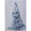 Image 1 : Sir William Russell Flint 1880-1969 British RA, ROI, RSW Audrey as Amanda Blue chalk drawin...
