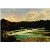 Image 1 : Samuel Bough 1822-1978 British RSA The Weir, Lancaster Oil on canvas Signed 22 x 32 i...
