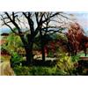 Image 1 : Hugh Robertson 20th Century British Worcestershire Landscape Oil on board Signed & dated...