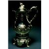 Image 1 : A Victorian silver Hot Water Pot & Stand London, 1881, John Hunt & Robert Roskell, stamped "Hunt...