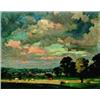 Image 1 : Herbert Sidney Palmer 1881-1970 RCA, OSA Changing Skies near Weston Oil on canvas Signed...