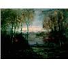 Image 1 : William Edwin Atkinson 1862-1926 ARCA, OSA Evening Mist Oil on panel Signed & dated 1922...