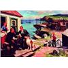 Image 1 : Adam Sherriff-Scott 1887-1980 RCA Prosperity Oil on canvas Signed 27.25 x 38.25 in, 7...