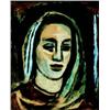 Image 1 : Stanley Cosgrove 1911-2002 RCA Girl with Shawl Oil on board Signed & dated '48; titled o...