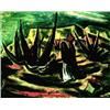 Image 1 : Stanley Cosgrove 1911-2002 RCA Mexican Water-carriers Oil on board Signed with initials...