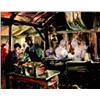 Image 1 : Albert E. Cloutier 1902-1965 RCA Making Maple Syrup Oil on panel Signed 8.5 x 10.5 in...