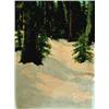 Image 1 : Frederick S. Coburn 1871-1960 RCA Forest in Winter Oil on board Signed 14 x 10.5 in,...