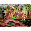Image 1 : Frederick Grant Banting 1891-1941 Forest Pool, Spring Day Oil on panel 10.5 x 13.5 in, 2...