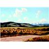 Image 1 : Roland Gissing 1895-1967 ASA Hills West of De Winton Oil on canvas Signed; signed & titl...