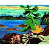 Image 1 : Frederick Grant Banting 1891-1941 Quebec Lake Oil on canvas 21 x 26 in, 53.3 x 66 cm ...