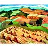 Image 1 : Frederick Grant Banting 1891-1941 Haymaking, Quebec Oil on panel 24 x 29.5 in, 61 x 74.9...