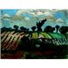 Image 1 : Ruth Eliot 1913-2001 AAO Autumn Landscape/Summer Fields A pair of oils on panel, one double...