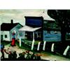 Image 1 : Ruth Eliot 1913-2001 AAO Gas Station/Houses near Brockville A pair of oils on panel, one do...