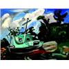 Image 1 : Ruth Eliot 1913-2001 AAO Haystacks/Beached Boat/Rolling Fields A group of three oils on pan...