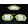 Image 1 : A Victorian Stoneware Part Dessert Service, English, mid 19th century, Comprised of 12 Dessert P...
