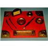 Image 1 : A 9 piece American Arts & Crafts Copper Desk Set, Early 20th century, stamped marks for Roycroft<b..