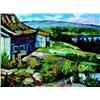 Armand Tatossian, Born 1948 RCA, House near Hudson, Quebec, Oil on canvas, Signed; signed &...