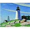 Thomas Reid MacDonald, 1908-1878 RCA, Rocks and Monhegan, Oil on canvas, Signed & dated 1975...