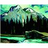 Mario Mauro, 1920-1985, Mountain Stream, Oil on canvas board, Signed, 10 x 12 in, 25.4 x 3...