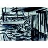 Henri Leopold Masson, 1907-1996 OSA, CGP, Kingston, Charcoal drawing, Signed, titled & dated...
