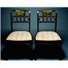 Image 1 : An Exceptional Set of 4 Edwardian Side Chairs, English, c.1890, stamped 09036 on the underside, po..