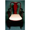 Image 1 : A Fine Set of Six Queen Anne Style Mahogany Dining Chairs, 20th century (Matching the previous lot..
