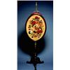 Image 1 : An Early Victorian Mahogany Adjustable Pole Screen, English, c.1840, The gilded, foliate cast br...