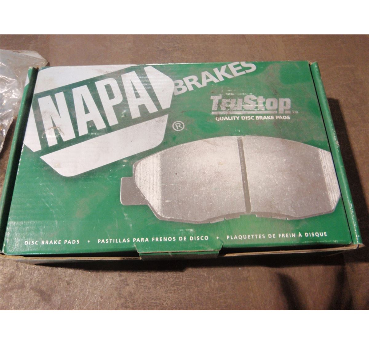 Napa Brakes Tru Stop Quality Disc Brake Pads TS 7635 M napa-brakes-tru-stop-quality-disc-brake-pads-ts-7635-m