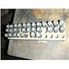 Image 2 : Set of 1/2" Steel Stamp Punches