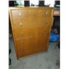 Image 2 : Wood Dresser and Black Table / Shelf