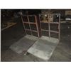 Image 1 : 2 Rolling Material Carts, Base is 32" x 44"