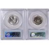 Image 2 : Lot of 2 Wash Quarters PCGS MS65 Better Dates 40s, 55d