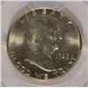 Image 2 : 1948 FRANKLIN HALF DOLLAR, PCGS MS-63 FBL