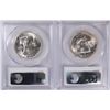 Image 2 : ( 2 ) PCGS GRADED 1956 FRANKLIN HALF DOLLARS: ( 1 ) MS-63 FBL & ( 1 ) MS-64 FBL