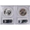 Image 2 : ( 2 ) PCGS GRADED FRANKLIN HALF DOLLARS: 1963 MS-63 FBL & 1963-D MS-64