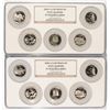 Image 1 : (2) 2008 CLAD PROOF QUARTER SETS NGC PF-70 UC (MULTIHOLDER)