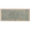 Image 2 : 1864 $5 CONFEDERATE STATES OF AMERICA NOTE (T-69) XF