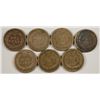 Image 2 : (7) 1863 INDIAN HEAD CENTS