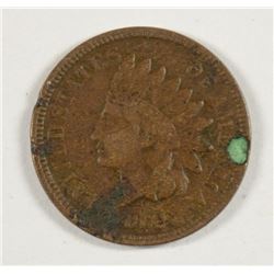 1872 INDIAN HEAD CENT FAIR/AG