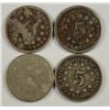 Image 2 : (4) 1867 SHIELD NICKELS