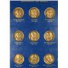 Image 2 : PRESIDENTIAL ART MEDAL SET / 1976 MEDALS SET (4) &  JULY 4th 1st DAY COVER STAMP