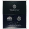 Image 2 : 1995 CIVIL WAR PROOF DOLLAR & 2003 FIRST FLIGHT BU SILVER DOLLAR  BOXES/COA