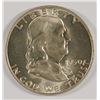 Image 1 : 1950-D FRANKLIN HALF GEM LIGHTLY TONED