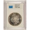Image 1 : 1878-S MORGAN SILVER DOLLAR, CCGS MS-64 PL